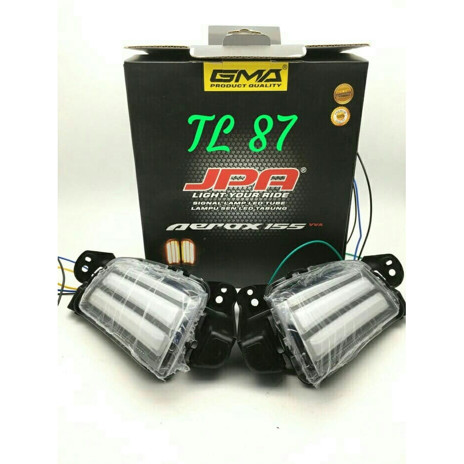 Jual Sein Depan Aerox Jpa Lampu Sen Depan Led Yamaha Aerox Old Jpa Shopee Indonesia