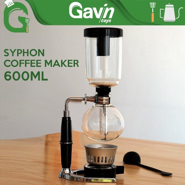 Jual Siphon Coffee Maker 600ml Syphon Filter Vacuum Pot Sifon Kopi