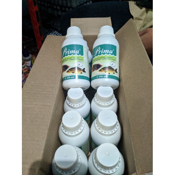 Jual Prima 250 ml Obat Ikan Pembasmi Bakteri Parasit Dan Penghambat ...