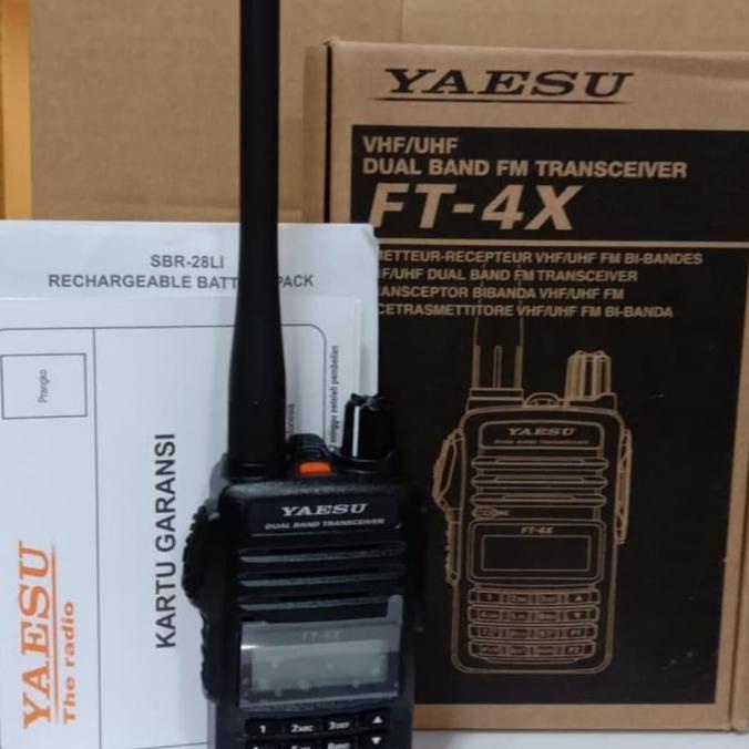 Jual Cod Ht Yaesu Ft X Dual Band Ori Garansi Yaesu Ft X Dualband Yaesu X Shopee Indonesia