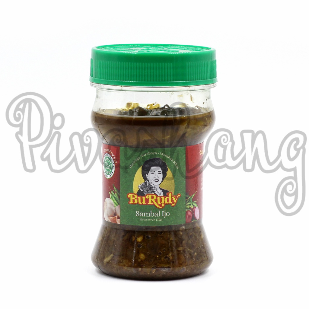 Jual Bu Rudy Sambal Ijo Hijau Peda Oleh-Oleh Khas Bu Rudi Surabaya ...