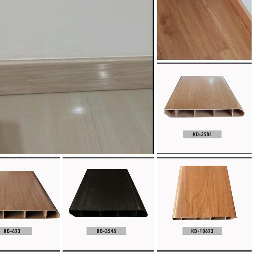 Jual F Plin Pvc Plint Pvc List Lantai Skirting Lantai Flooring List Dinding Lis