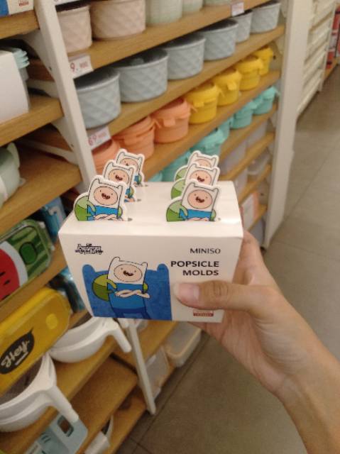 Jual Miniso Popsicle Mold (Wbb dan Adventure Time) | Shopee Indonesia