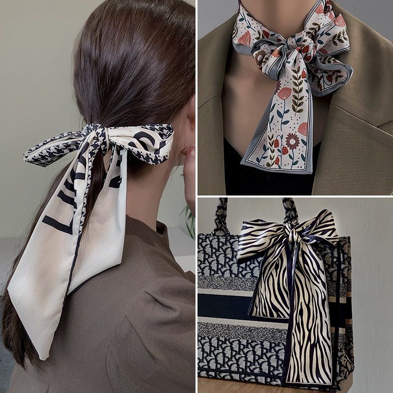Jual SMILOUTFIT - Scarf Pita Rambut Tas Leher Korea [Random Edition ...