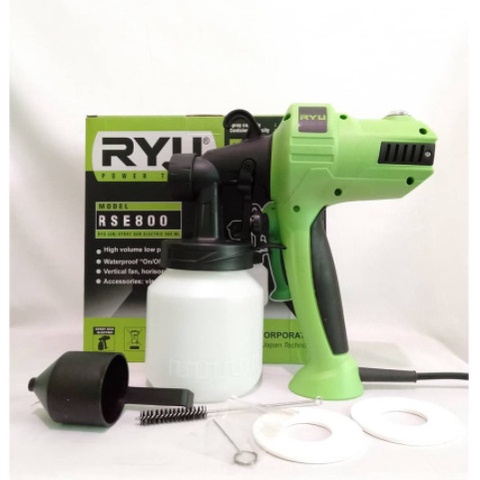 Jual Spray Gun RYU RSE 800 SprayGun Alat Cat Listrik 450 Wat 3 Mode ...