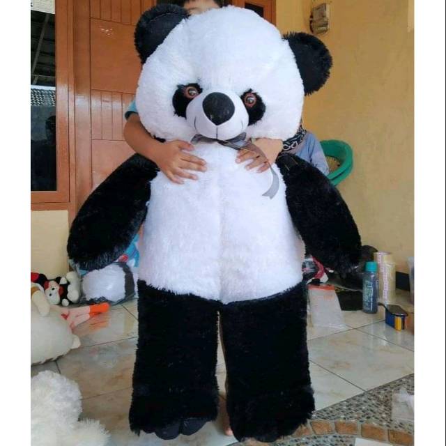 Jual Boneka panda jumbo pita kecil 1m | Shopee Indonesia