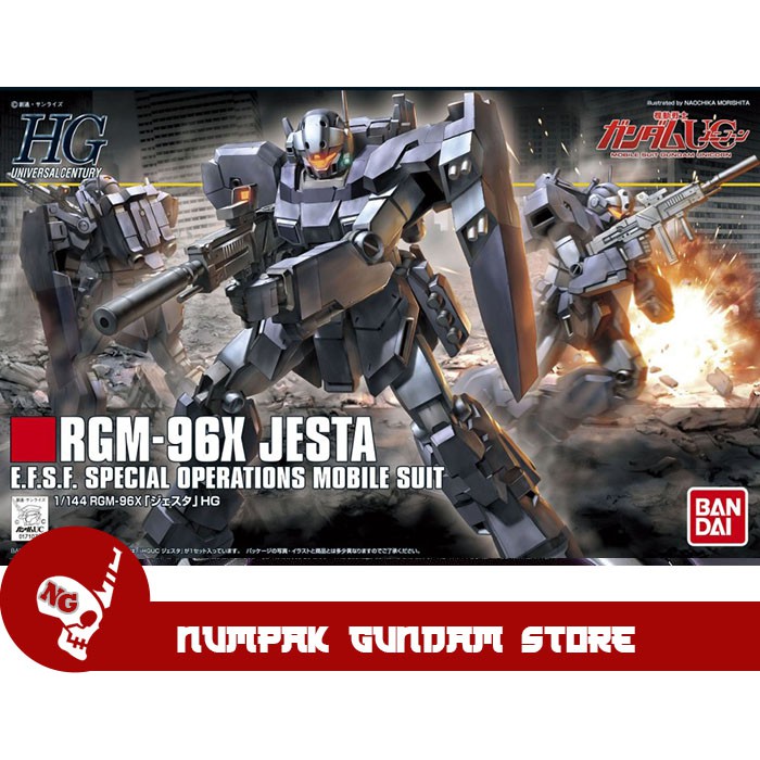 Jual Gundam Jesta RGM 96X HG 1/ 144 BANDAI | Shopee Indonesia