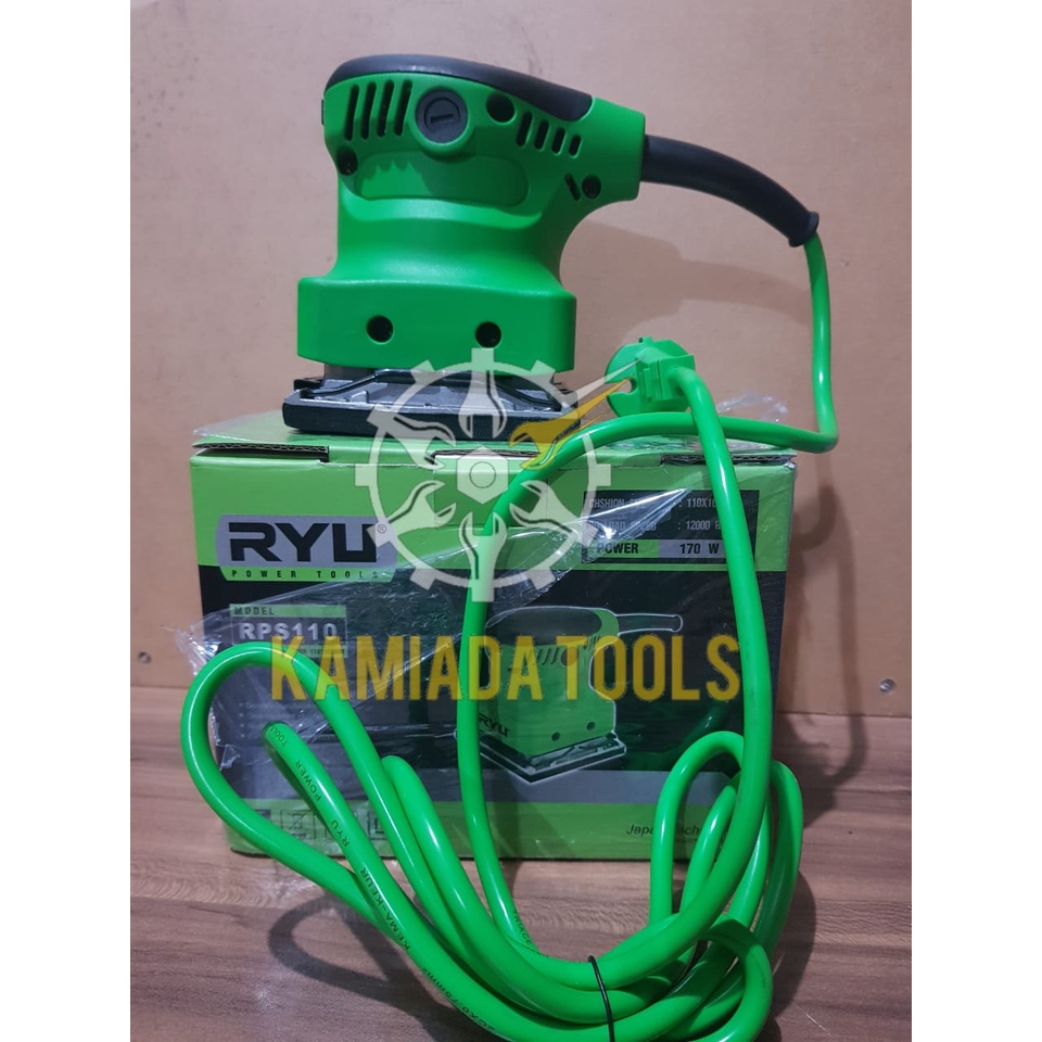Jual MESIN AMPLAS RYU RPS 110 PALM SANDER | Shopee Indonesia