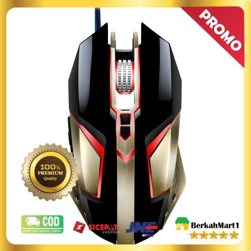 Jual Leopard Mouse Gaming LED RGB 3200 DPI - T03 | Shopee Indonesia