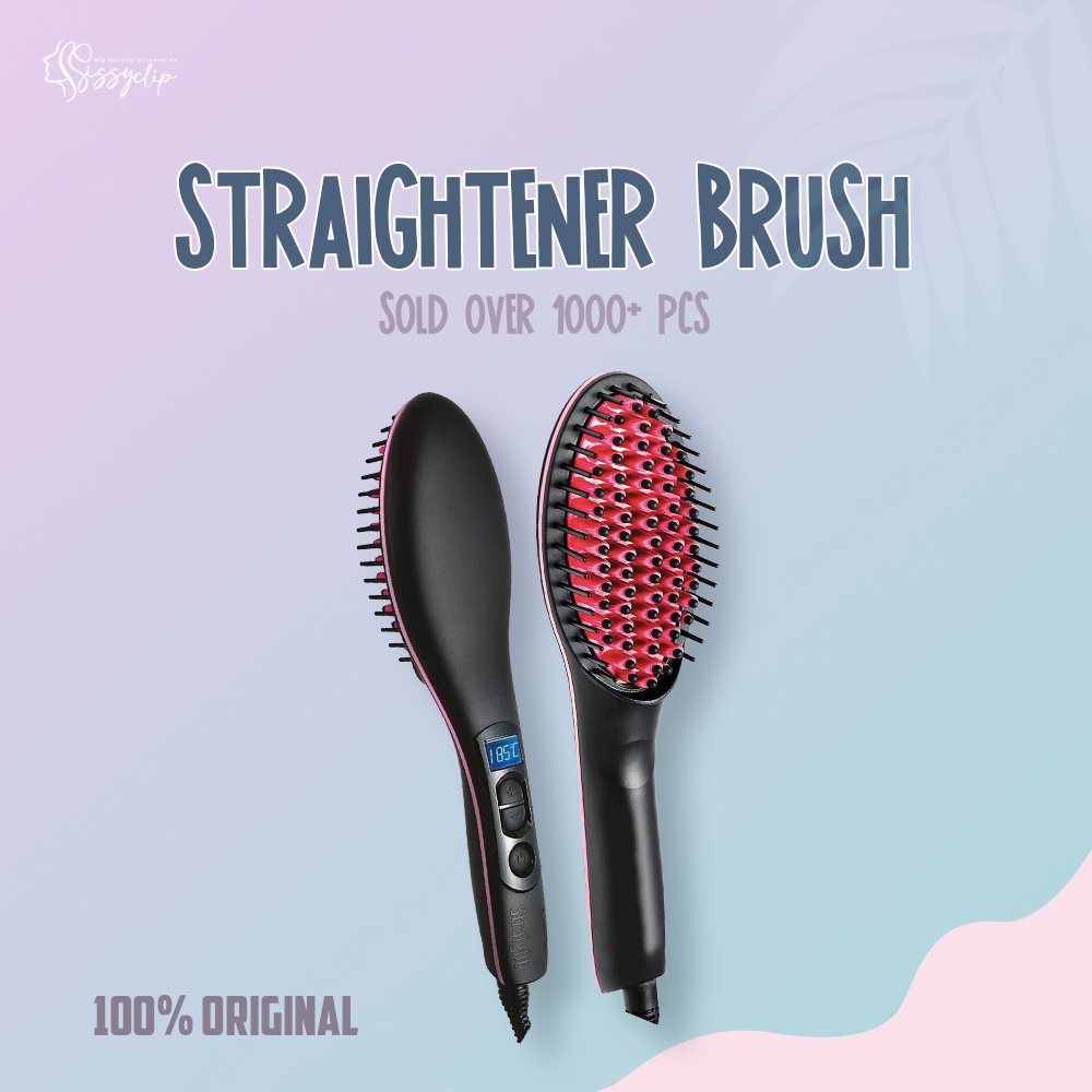 Jual COD (FREE ONGKIR) SISIR CATOK STRAIGHTENER BRUSH PELURUS RAMBUT ...