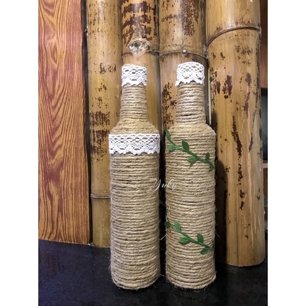 Jual vas botol kaca / vas skandinavian / botol rustic | Shopee Indonesia