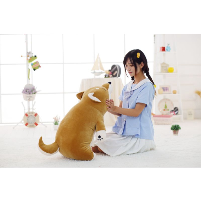 Jual Boneka anjing Shiba Inu dog plush toys ukuran super besar +- 100 ...