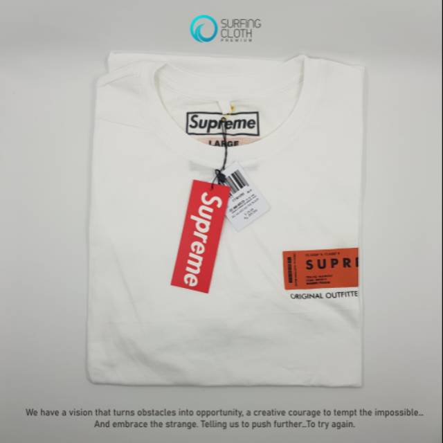 Supreme hang clearance tag