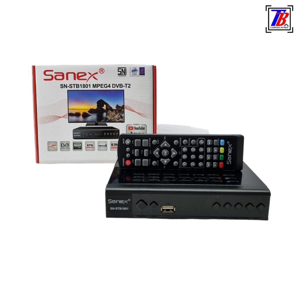 Jual Set Top Box Sanex STB1801 Shopee Indonesia