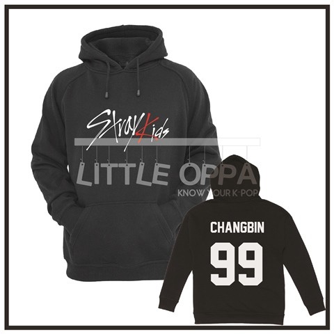 Jual JACKET HOODIE KPOP STRAY KIDS CHANGBIN (BISA CUSTOM NAMA NOMOR ...