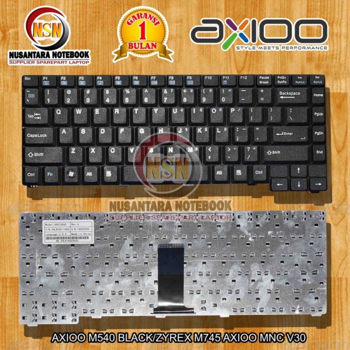 Jual Keyboard Axioo Neon MNC M54 M540 M550N - Hitam | Shopee Indonesia