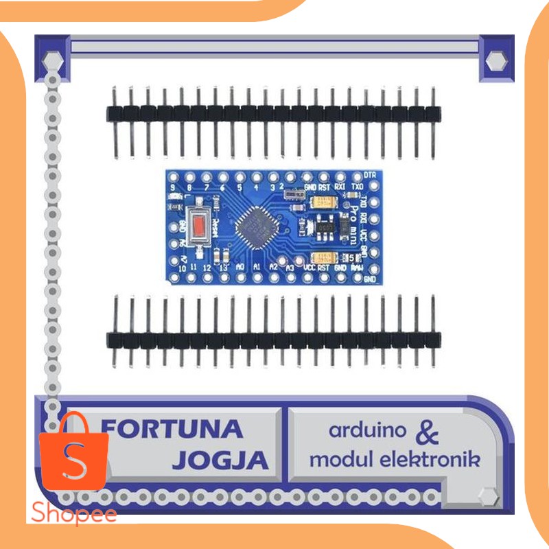 Jual Jual tools Atmega328 5v Version Pro Mini Module 16Mhz For Arduino