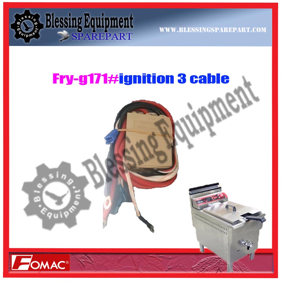 Jual FRY-G171 Sparepart Ignition 3 Cable Deep Fryer Fomac | Shopee ...