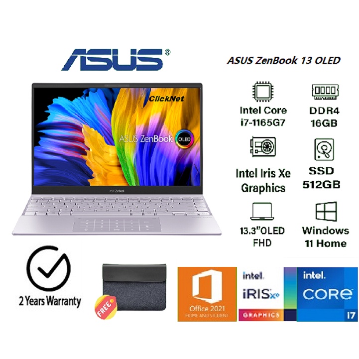 ASUS Zenbook UX325EA i7 1165G7 512GB