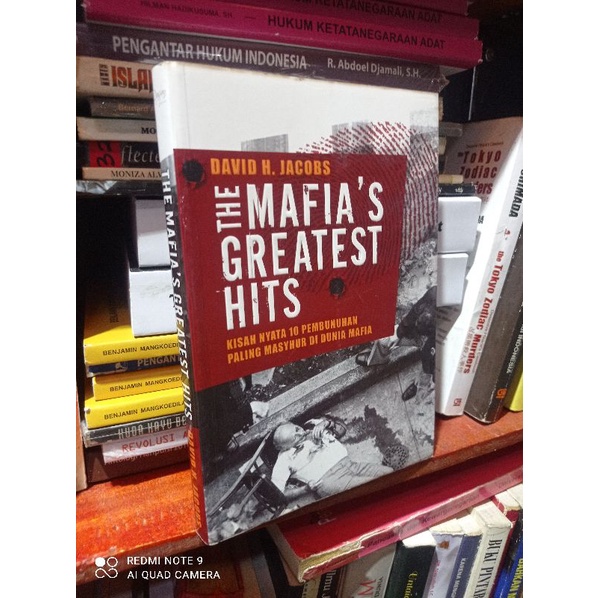 Jual Buku Mafia Greatest Hits Kisah Nyata Pembunuhan Mafia David Jacobs ...