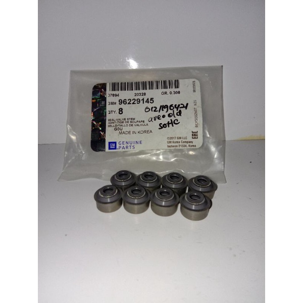 Jual seal klep seal valve steam chevrolet aveo captiva spin sohc optra ...