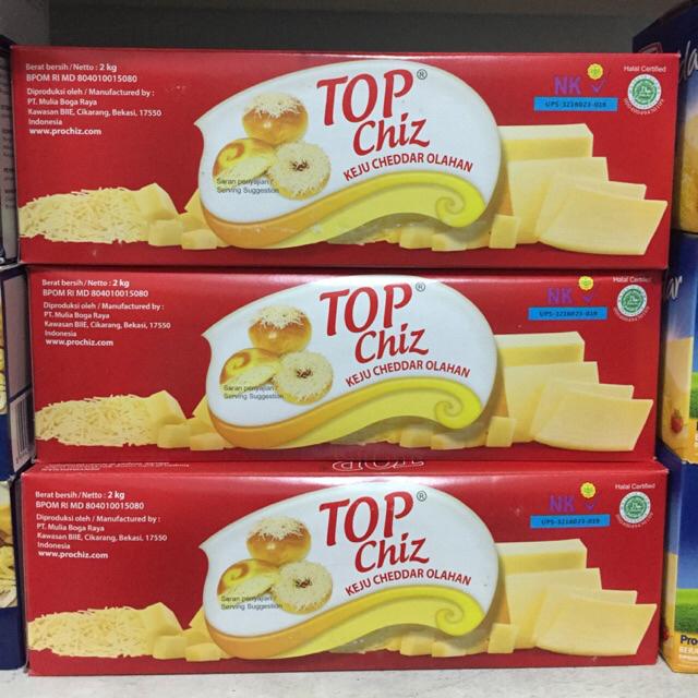 Jual Keju Cheddar Kraft/anchor/topchiz/wincheez/prochiz Gold/prochiz ...