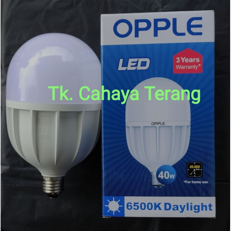 Jual Lampu Led Opple Hpb Watt K Lm Putih Shopee Indonesia