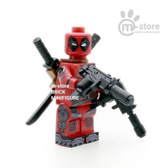 Jual brick deadpool mini toy figure | Shopee Indonesia
