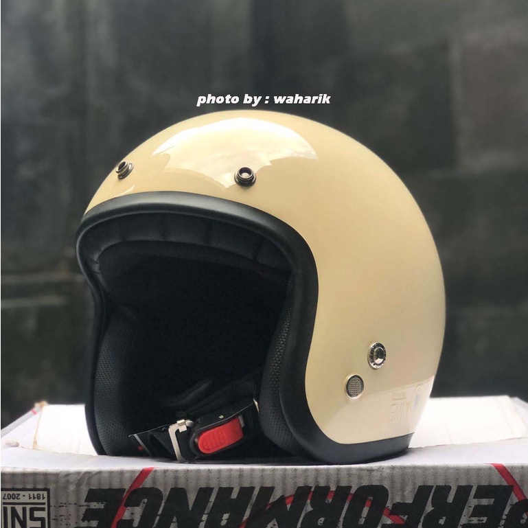 Jual helm retro vespa | Shopee Indonesia