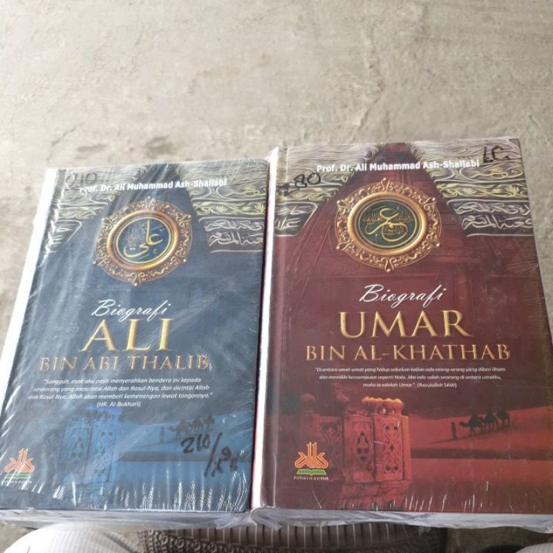 Jual Biografi Ali Bin Thalib Dan Umar Bin Khatab Shopee Indonesia