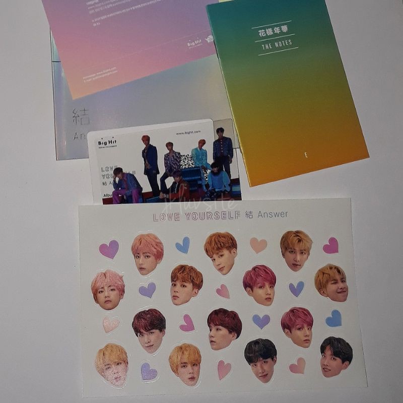 Jual ALBUM ONLY BTS LOVE YOURSELF; ANSWER E VERSION (baca deskripsi ...