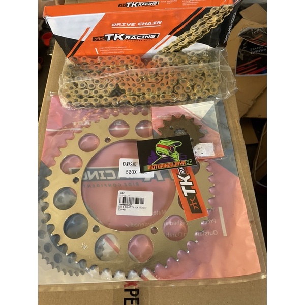 Jual Gear Set Klx 230 Klx 250 D Tracker 250 kx 250 TK Racing Shopee