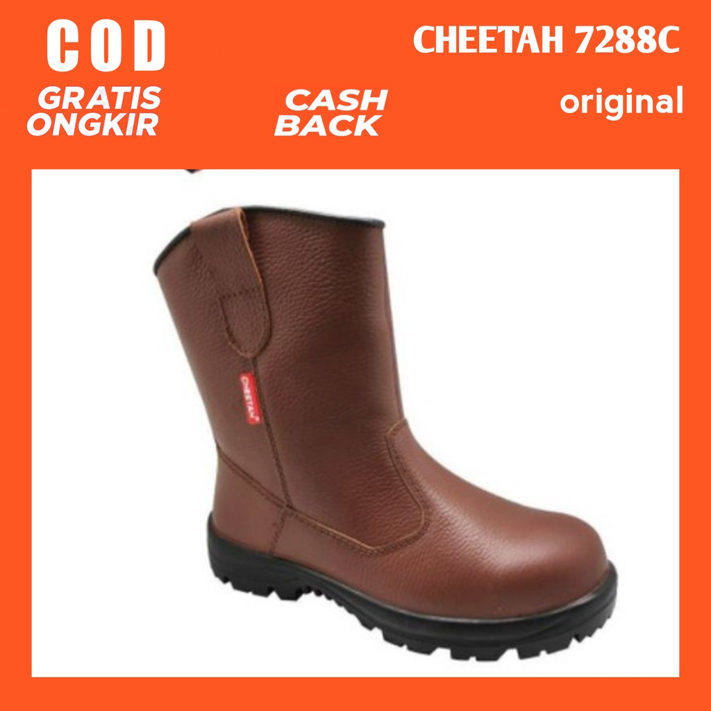 Jual Sepatu Safety CHEETAH 7288C Sepatu Safety Original Safety Shoes