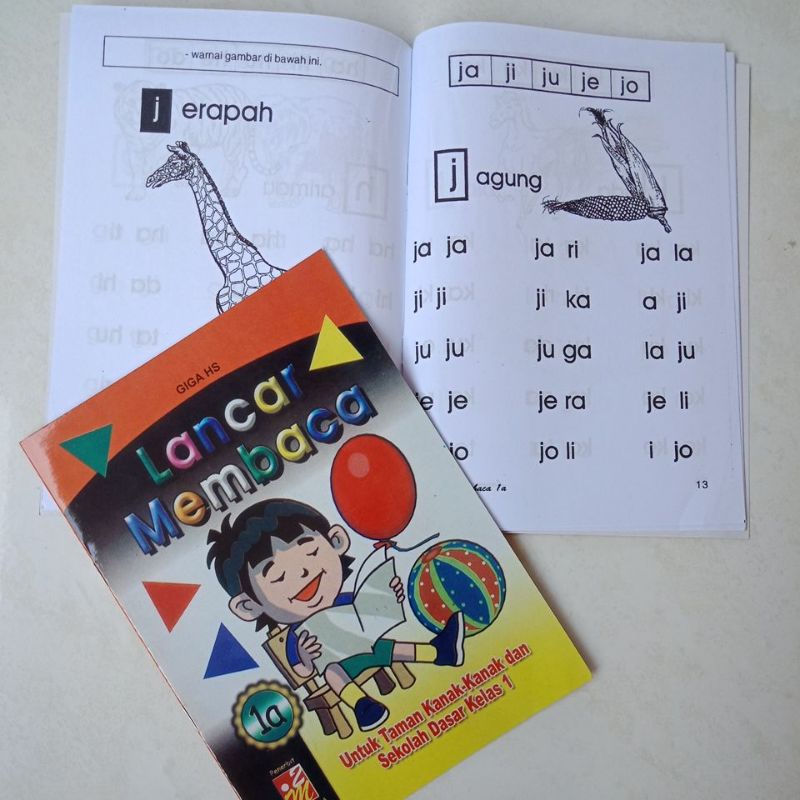 Jual Buku Anak TK Dan SD Lancar Membaca 1A 1B 2A 2B - Belajar Menulis ...