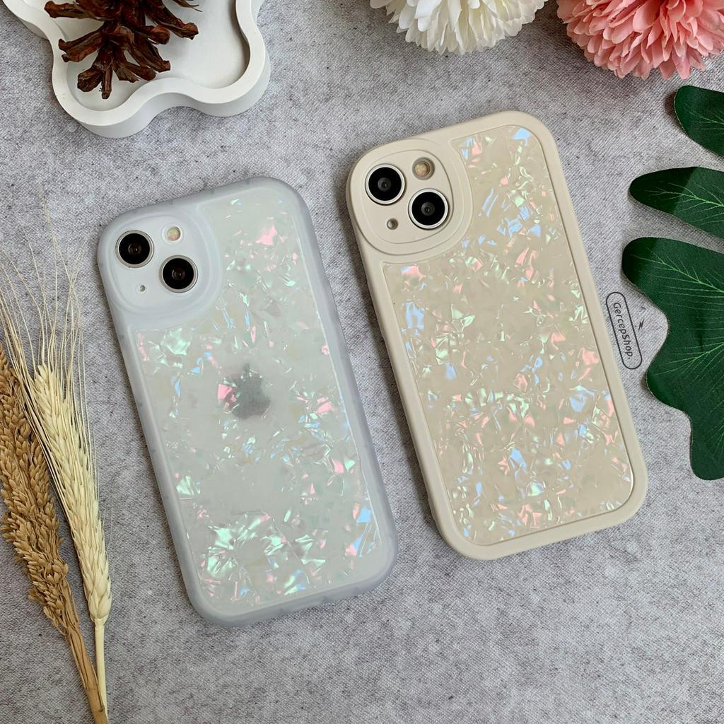 Jual Crystal Shell Case Pattern for iPhone 7 8 Plus X XS MAX XR 11 12 ...