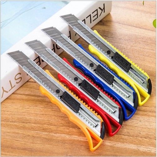 Jual Cutter Kecil Pisau Utilitas Snap-Off Knife Pisau Seni Kerajinan ...