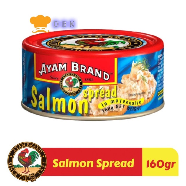 Jual Ikan Salmon Kaleng Spread Ayam Brand 170gr Shopee Indonesia