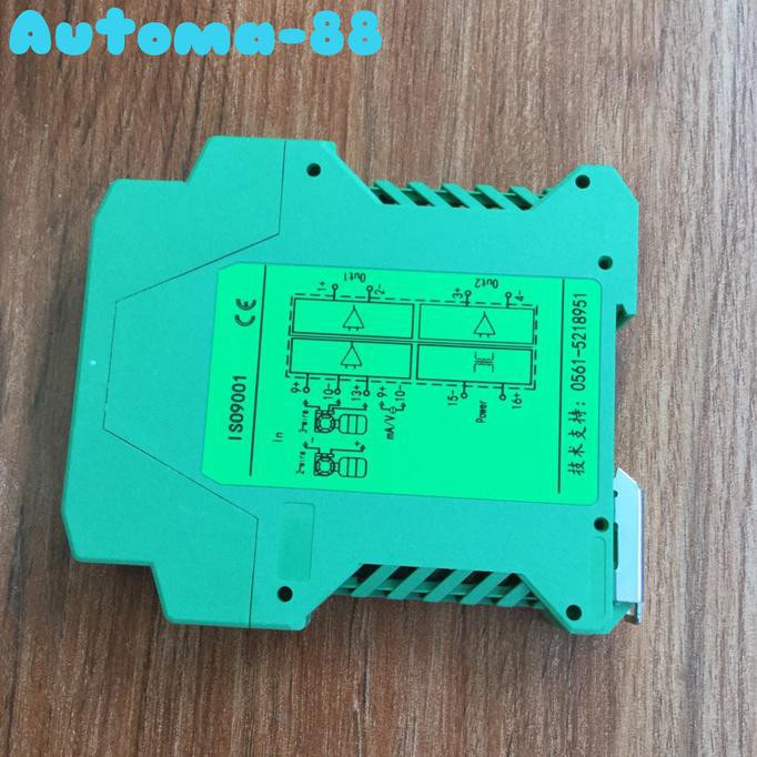 Jual Signal Distributor Din Rail Splitter 4-20Ma 24V Dc 1 Input 2 ...