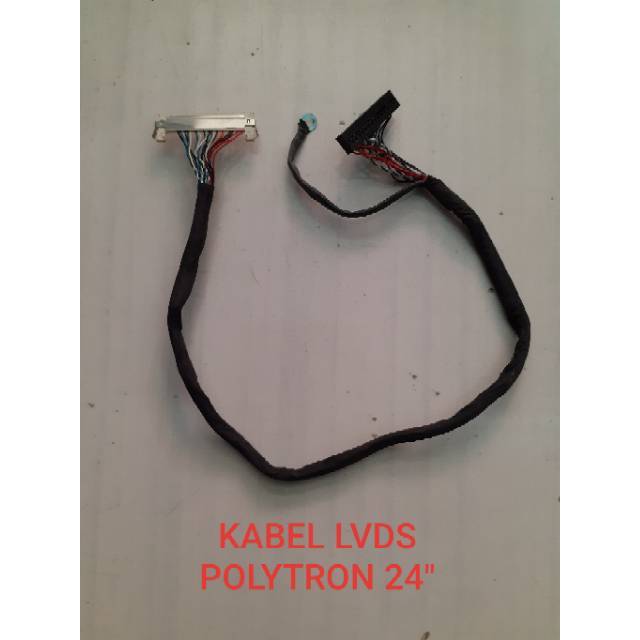 Jual KABEL LVDS/ KABEL FLEXIBEL/ KABEL PANEL LAYAR TV LED 24 INCH ...