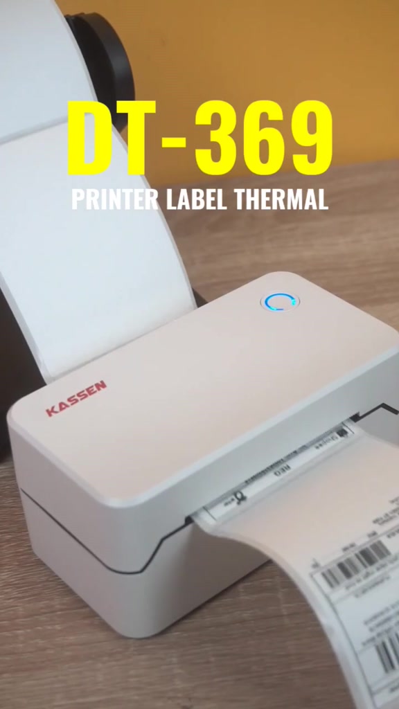 Jual Kassen DT-369 Printer Label Barcode Direct Thermal 80mm USB ...