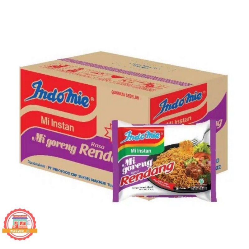 Jual Indomie Mi Goreng Rendang 1 dus isi 40 pcs | Shopee Indonesia