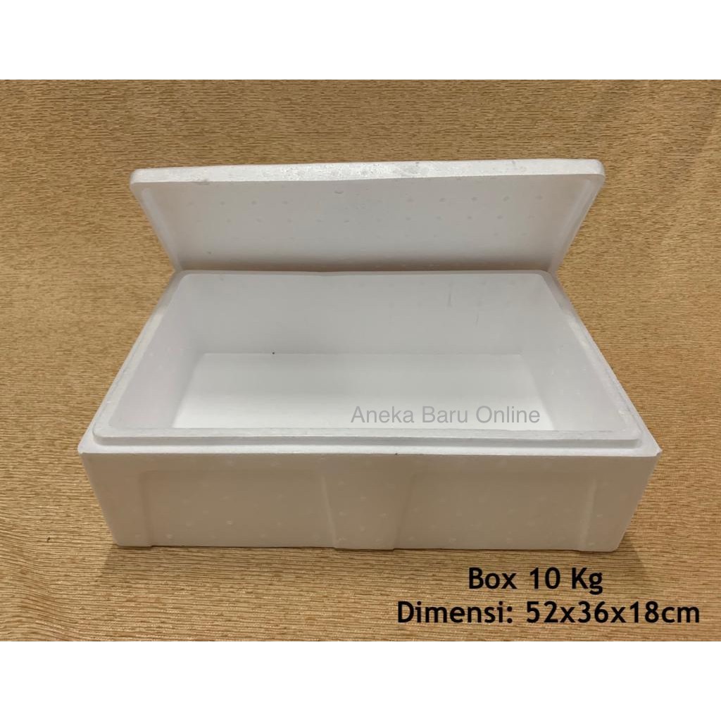 Jual 10kg Box Gabus Styrofoam / Sterofoam (52 x 36 x 18cm) SURABAYA Shopee Indonesia