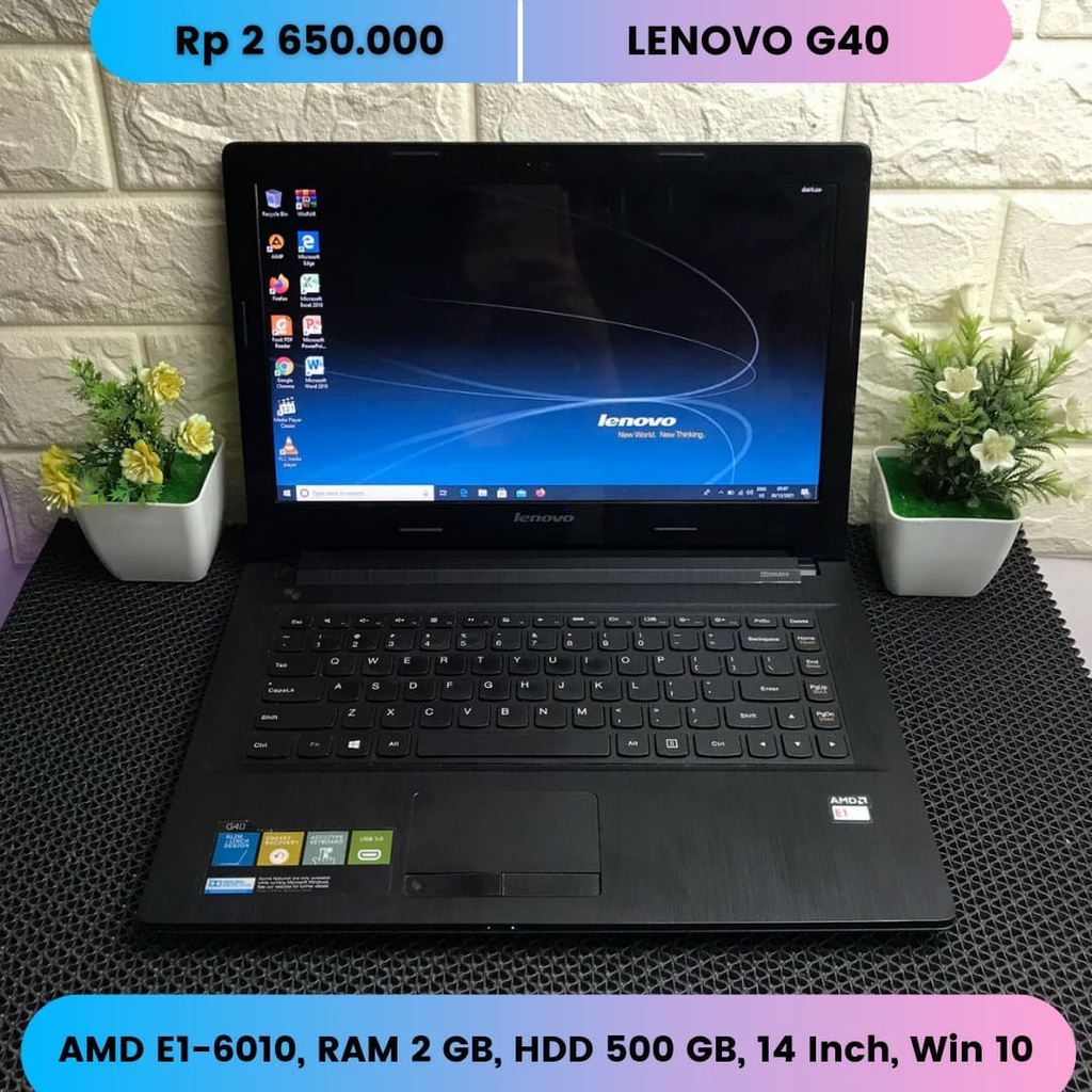 Jual Laptop LENOVO G40 | Shopee Indonesia