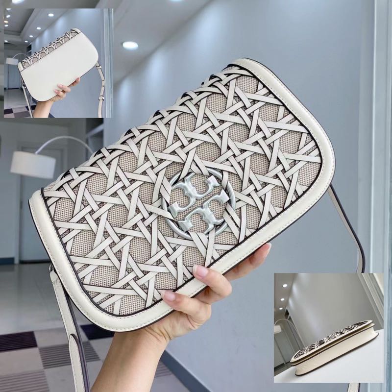 Jual Original Tory Burch Miller Basket Weave Convertible Shoulder Bag