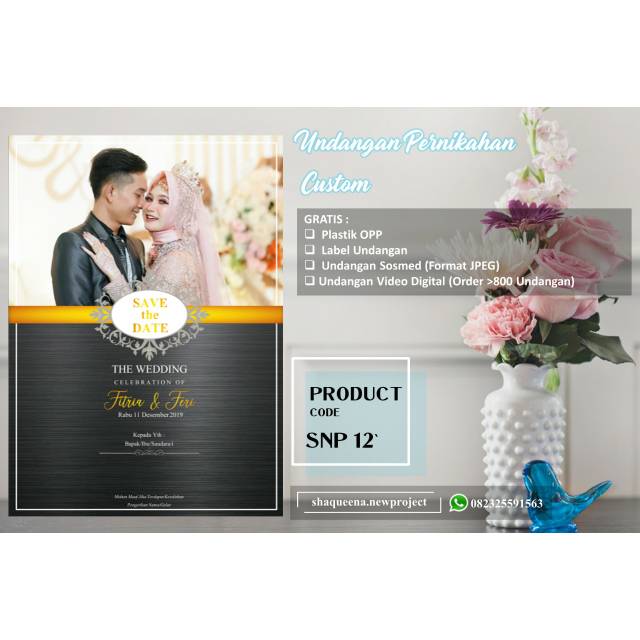 Jual Undangan Pernikahan Custom Murah | Shopee Indonesia