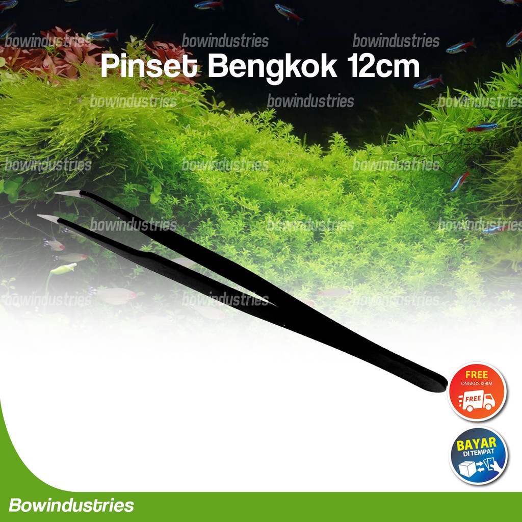 Jual Pinset tweezer lurus tumpul ESD-15 Aquascape Aquarium Akuarium BPD ...