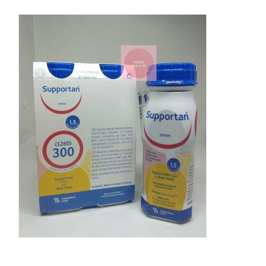 Jual GH2 Fresenius Kabi Supportan Drink Tropical Fruits [200 mL] Banyak ...