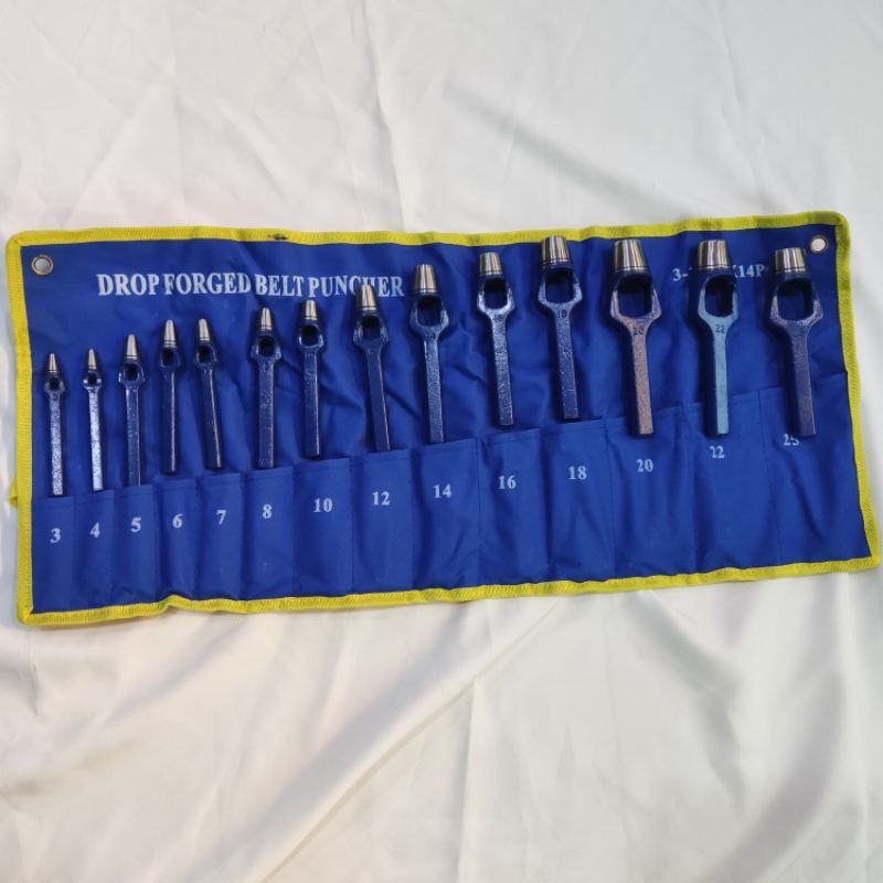 Jual Alat pembolong plat plong set Hollow punch set 14 pcs | Shopee ...