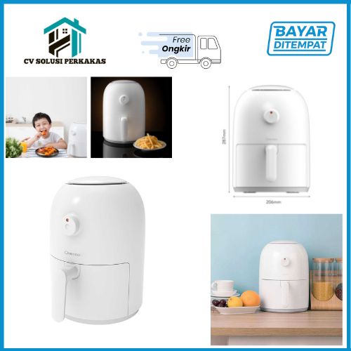 Jual Alat Penggorengan Makanan Tanpa Minyak Air Fryer Modern Indikator