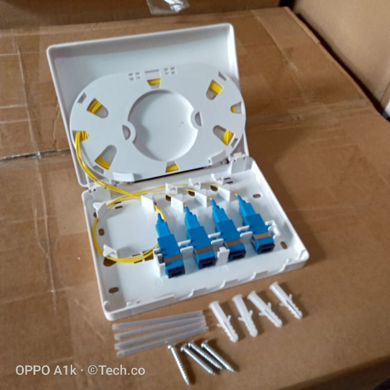 Jual ROSET 4 CORE + PIGTAIL ADAPTER SC-UPC | Shopee Indonesia